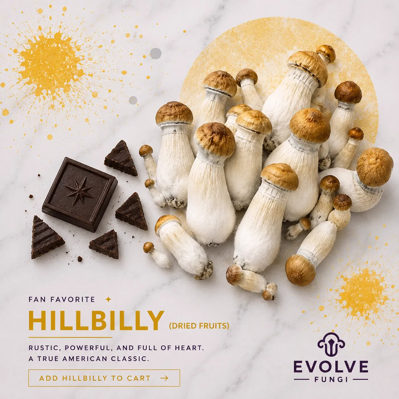 Hillbilly Cosmic Chocolate Bar