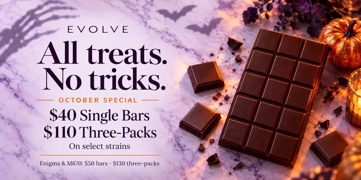 Evolve October chocolate special